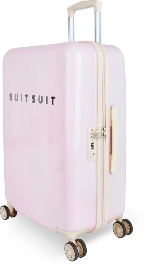 SUITSUIT - Fabulous Fifties - Pink Dust - Reiskoffer (66 Cm) -Mode Bagage Winkel