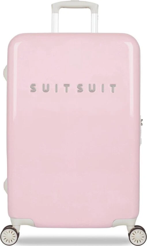 SUITSUIT - Fabulous Fifties - Pink Dust - Reiskoffer (66 Cm) -Mode Bagage Winkel