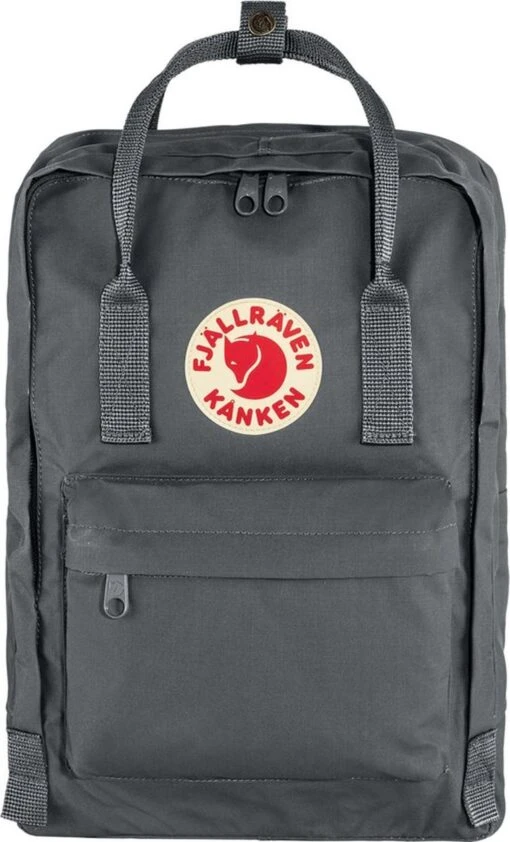 Fjallraven Fjällräven Kånken Laptop 13" Unisex Rugzak - Super Grey -Mode Bagage Winkel 727x1200 1