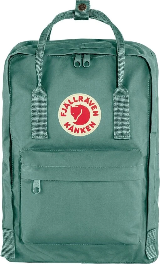 Fjallraven Fjällräven Kånken Laptop 13" Unisex Rugzak - Frost Green -Mode Bagage Winkel 728x1200 1