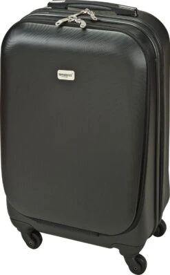 Princess Traveller Sydney - Handbagagekoffer - Laptop Vak - Zwart - S - 55cm -Mode Bagage Winkel 744x1200