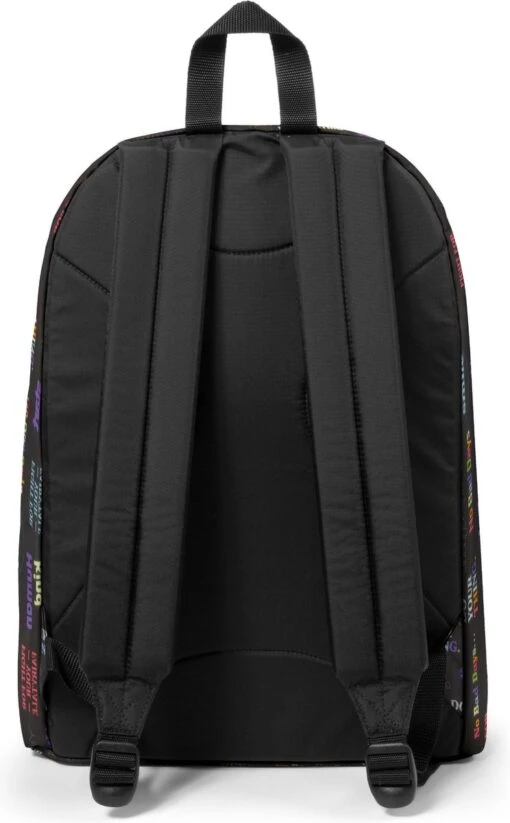 Eastpak OUT OF OFFICE Unisex Rugzak - Nostalgia Black -Mode Bagage Winkel 744x1200 3