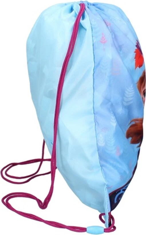 Disney Gymtas Frozen II Junior 44 X 37 Cm Polyester Blauw -Mode Bagage Winkel 748x1200 7