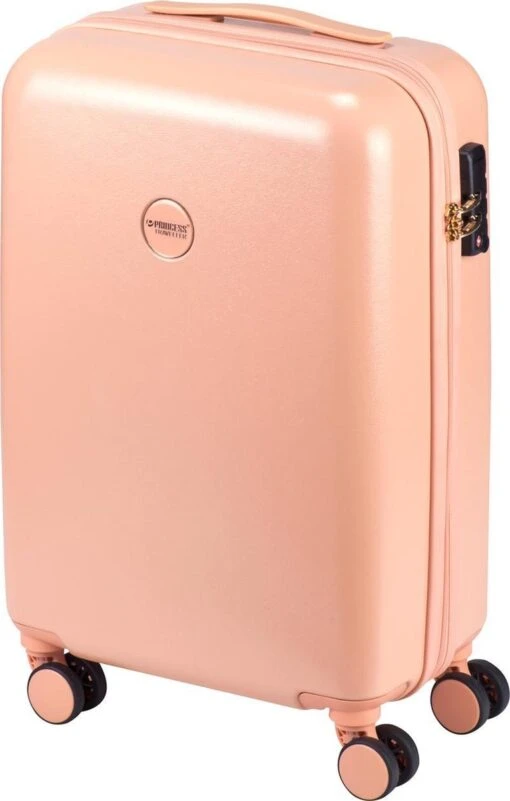 Princess Traveller Harlem - Handbaggage Koffer - Roze - S - 55cm -Mode Bagage Winkel