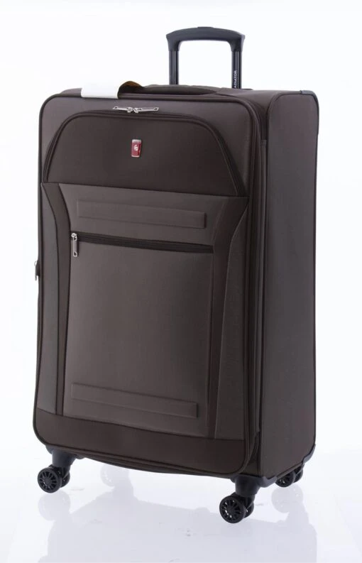 Gladiator Siroco L Grote Koffer 78 Cm - 115 Liter - Expandable - TSA Slot - Bruin -Mode Bagage Winkel 772x1200 1