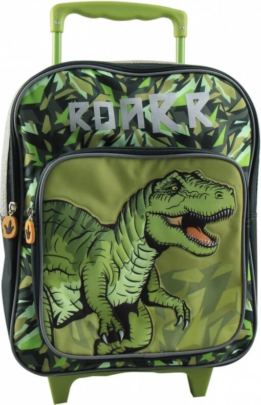 Dinosaurus Jongens Trolley Groen 29x15x39 -Mode Bagage Winkel 775x1200 1