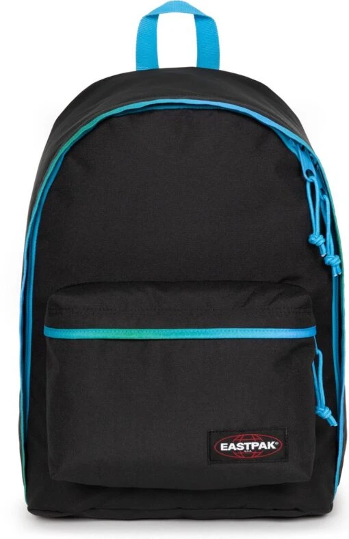 Eastpak OUT OF OFFICE Rugzak, 27 Liter, 13.3 Inch Laptopvak - Kontrast Grade Blue -Mode Bagage Winkel 778x1200 7