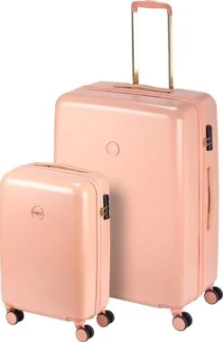 Princess Traveller Harlem - Handbaggage Koffer - Roze - S - 55cm -Mode Bagage Winkel 784x1200