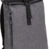 New Rebels® Vepo - Rugtas - Grijs- Waterbestendig - Roll-top - 87 - 19x20x4cm - Rugzak / Backpack -Mode Bagage Winkel 791x1200 3