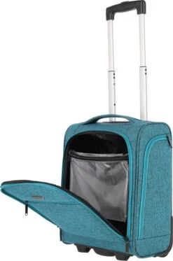 Travelite Handbagage Zachte Koffer / Trolley / Reiskoffer - Cabin - 43 Cm - Blauw -Mode Bagage Winkel 794x1200 1