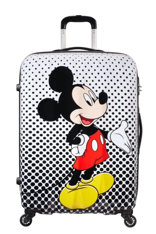 American Tourister Reiskoffer - Disney Legends Spinner 75/28 Alfatwist (Large) Mickey Mouse Polka Dot -Mode Bagage Winkel 799x1200 52