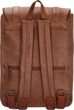 Enrico Benetti Caen 66593 Rugzak Met 14" Laptopvak - Cognac -Mode Bagage Winkel 805x1200 1