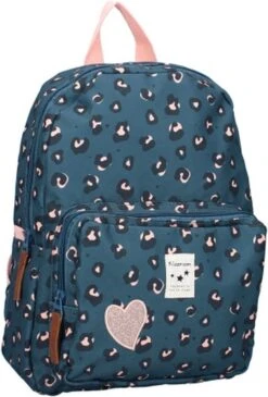 Kidzroom Attitude - Rugzak - 2 T/m 6 Jaar - Blauw - Panterprint -Mode Bagage Winkel 812x1200 4