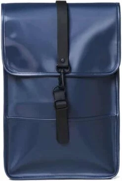 Rains Backpack Mini Unisex - Shiny Blue - One Size -Mode Bagage Winkel 813x1200 4