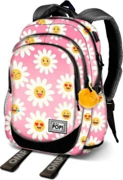 Oh My Pop - Happy - Rugzak - Roze - Hoogte 44cm -Mode Bagage Winkel 821x1200 7