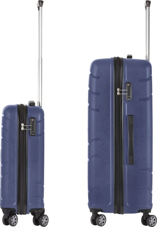 TravelZ Big Bars Kofferset - Trolleyset TSA 2-delig - Handbagage En Groot - Blauw -Mode Bagage Winkel 830x1200 2