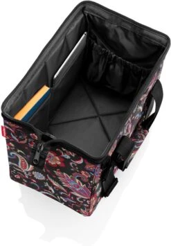 Reisenthel Allrounder M Reistas Sporttas - 18L - Paisley Zwart -Mode Bagage Winkel 834x1200 1