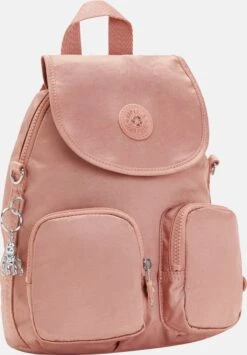 Kipling FIREFLY UP Rugzak, 7.5 Liter - Dynamic Twill Warm Rose -Mode Bagage Winkel 835x1200 4