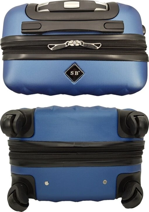 SB Travelbags Kofferset - 2 Delige 'Expandable' Koffer - Blauw - 65cm/55cm -Mode Bagage Winkel 844x1200 2