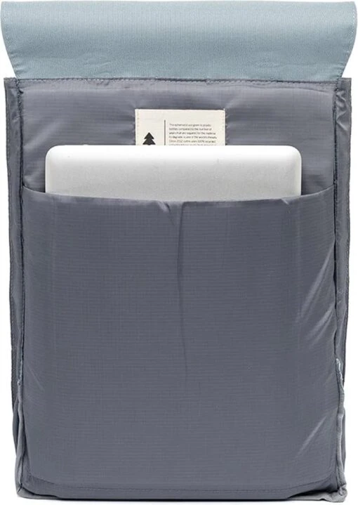 Lefrik Handy Laptop Rugzak - Eco Friendly - Recycled Materiaal - 15 Inch - Stone Blue -Mode Bagage Winkel 851x1200 3