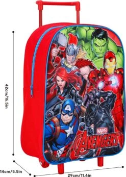 Marvel THE AVENGERS Trolley Koffertje Vakantie Logeren Tripjes -Mode Bagage Winkel 853x1200