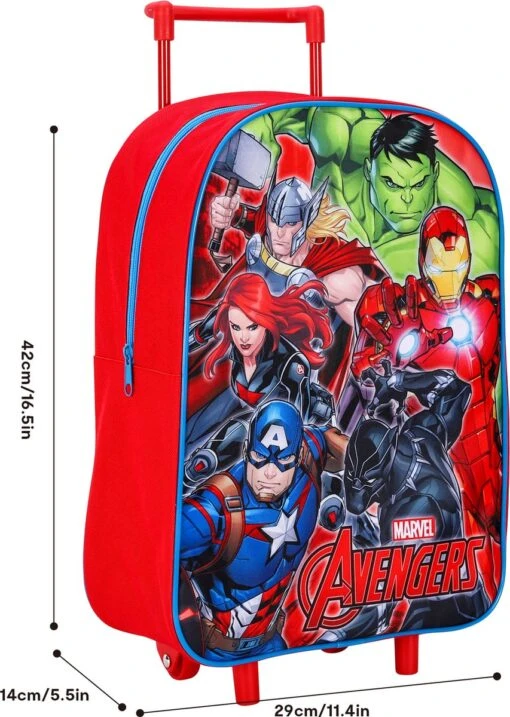 Marvel THE AVENGERS Trolley Koffertje Vakantie Logeren Tripjes -Mode Bagage Winkel