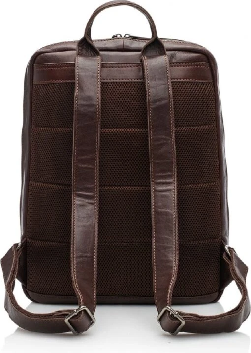 Castelijn & Beerens - Firenze Laptoprugzak 15,6 + Tablet RFID | Mocca - -Mode Bagage Winkel 854x1200 3