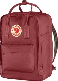 Fjallraven Fjällräven Kånken Laptop 15" Unisex Rugzak - Ox Red -Mode Bagage Winkel 856x1200 1