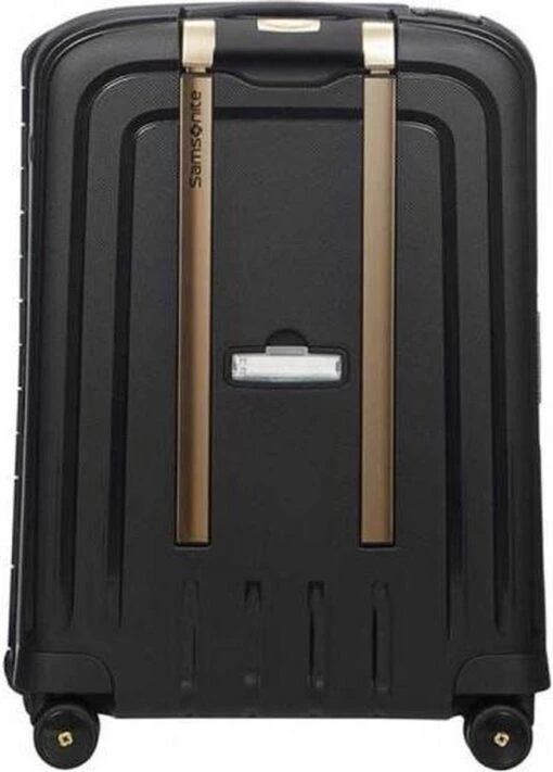 Samsonite Reiskoffer - S'Cure Dlx Spinner 55/20 (Handbagage) Black/Gold Deluscious -Mode Bagage Winkel 861x1200 1