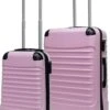 Castillo Quadrant - 2 Delige ABS Kofferset - Soft Pink -Mode Bagage Winkel 868x1200 2