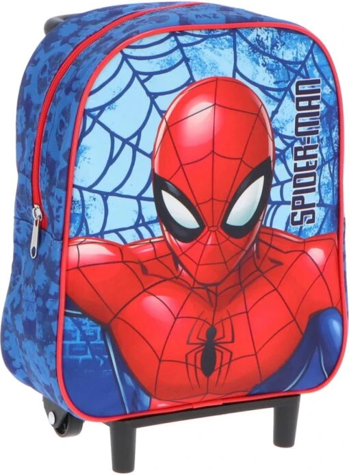 Spider-Man Spiderman Handbagage Reiskoffer/trolley - Blauw/rood - 28 Cm - Voor Kinderen -Mode Bagage Winkel 882x1200 2