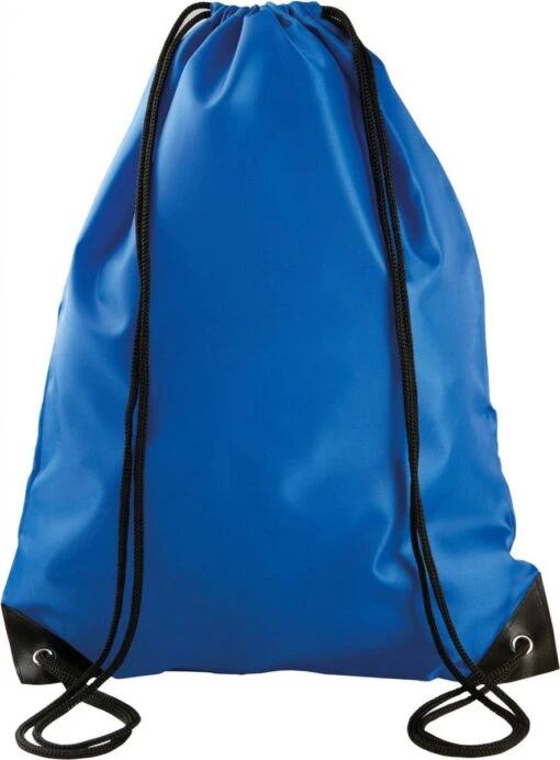 Merkloos Sport Gymtas/draagtas In Kleur Kobalt Blauw Met Handig Rijgkoord 34 X 44 Cm Van Polyester En Verstevigde Hoeken -Mode Bagage Winkel 884x1200 6