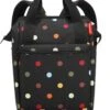 Reisenthel Allrounder R Schouder/ Rugtas - Maat R - 12L - Dots Zwart -Mode Bagage Winkel 894x1200 8