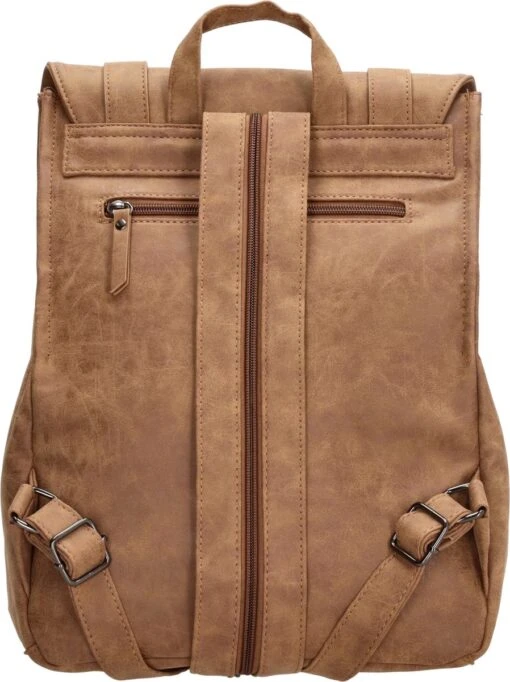 Enrico Benetti Amy 66582 Dames Rugzak M - Camel -Mode Bagage Winkel 898x1200 1