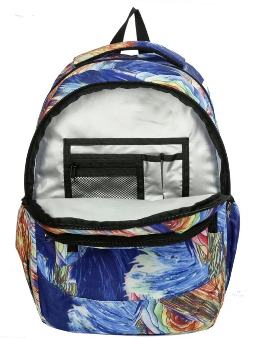 Enrico Benetti Capetown Laptoprugzak 46170 - 15" Laptopvak - 30 Liter - Multi Paint Print -Mode Bagage Winkel 899x1200 3