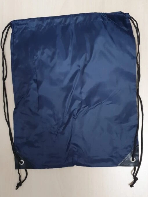 Gymtas Met Rijgkoord - Nylon Rugzakjes – Waterafstotend – Marine Blauw - Zwemtas - Rugtas - 12 Liter - Gratis Verzonden -Mode Bagage Winkel 900x1200 10