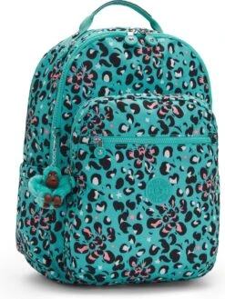 Kipling Seoul Rugzak - Leopard Flower -Mode Bagage Winkel 902x1200 1