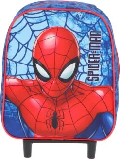 Spider-Man Spiderman Handbagage Reiskoffer/trolley - Blauw/rood - 28 Cm - Voor Kinderen -Mode Bagage Winkel 903x1200