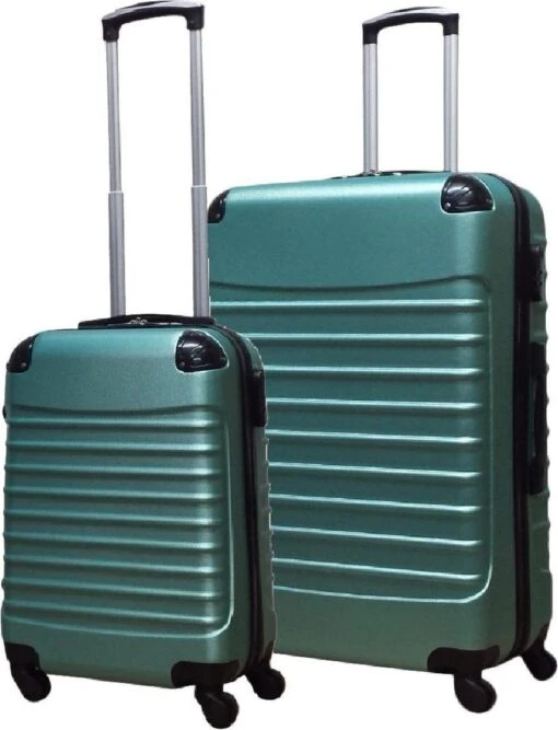 Castillo Quadrant 2 Delige ABS Kofferset (XL + S) - Lichtgroen -Mode Bagage Winkel 917x1200 1