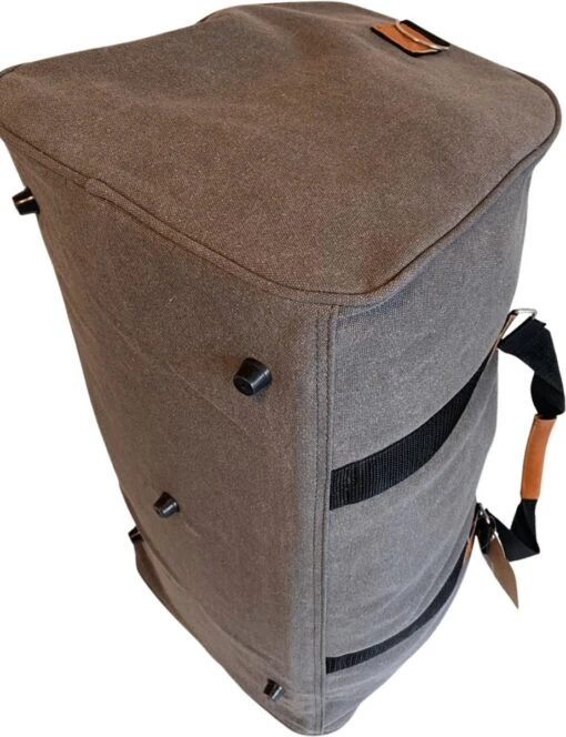 Reistas Canvas Deluxe | 50 Liter Weekendtas | 56 X 32 X 30cm | Reistas | Sport Tas| Grijs -Mode Bagage Winkel 922x1200 1