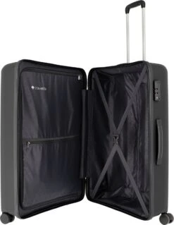 Travelite Vaka Spinner Koffer 75 Cm Black -Mode Bagage Winkel 928x1200