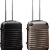 Travelerz Kofferset 2 Delig ABS Handbagage Koffers - Met Cijferslot - 39 Liter - Zwart - Goud -Mode Bagage Winkel 980x1200 1