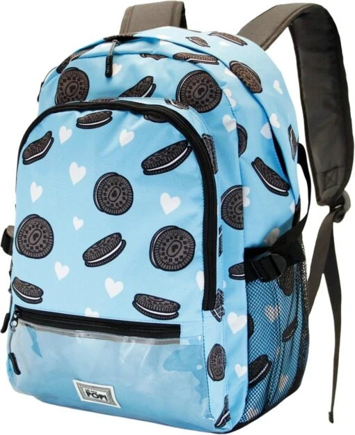 Oh My Pop - Crunchy - Rugzak - Blauw - Hoogte 44cm -Mode Bagage Winkel