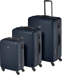 Princess Traveller PT01 - Reiskoffer - Platinum Navy - M - 67cm -Mode Bagage Winkel 990x1200 2