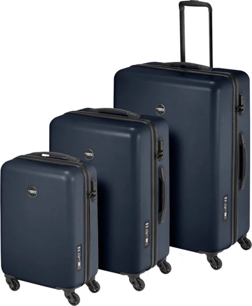 Princess Traveller PT01 - Reiskoffer - Platinum Navy - M - 67cm -Mode Bagage Winkel 990x1200 2