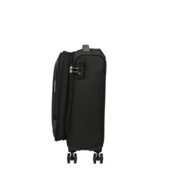 American Tourister Pulsonic Spinner 55 EXP Asphalt Black -Mode Bagage Winkel image 1132