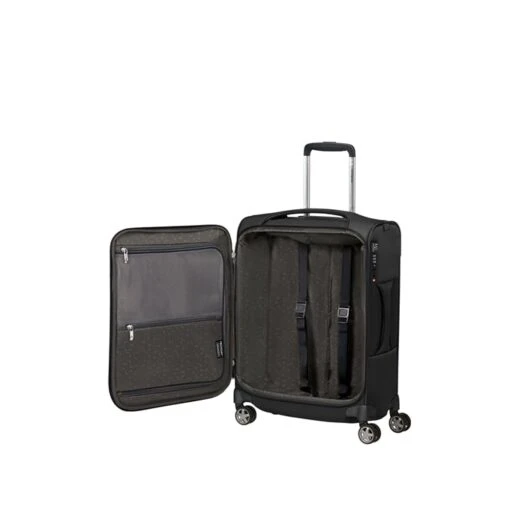 Samsonite D'Lite Spinner 55 Black -Mode Bagage Winkel image 1152