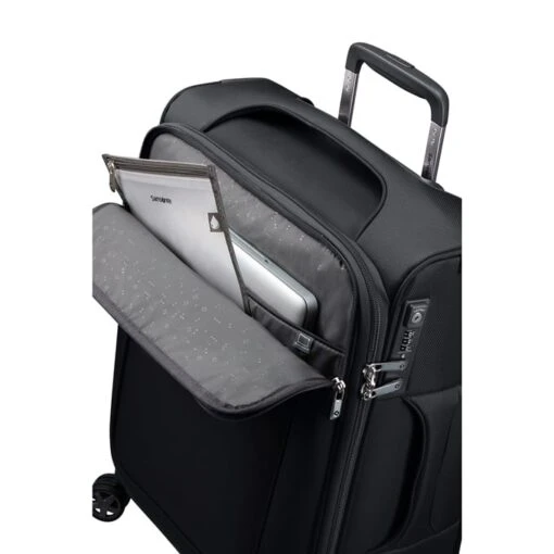 Samsonite D'Lite Spinner 55 Black -Mode Bagage Winkel image 1153