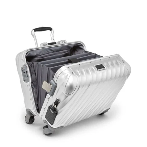 Tumi 19 Degree Aluminum Compact Carry On Silver -Mode Bagage Winkel image 1184