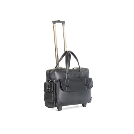 Olivia Lauren Strap Business Trolley Zwart -Mode Bagage Winkel image 1215